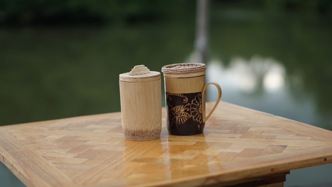 Gelas Bambu