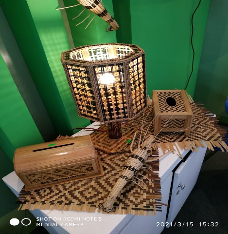 Jonden Buen Mentawir di Explore Borneo Kaltim Fair 2021